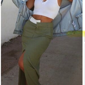 Lane 201: Crossed the line Maxi Skirt